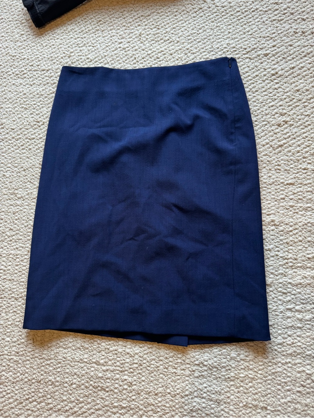 M.M. La Fleur Classic dark blue Pencil Skirt